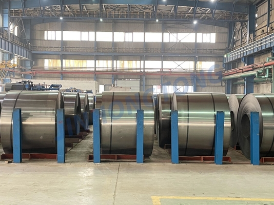 Crc Jis Astm Dc01 Spcc Épaisseur 0,2-3 mm Faible teneur en carbone Normalement huilée en acier laminé à froid