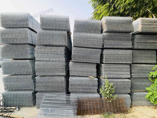 Taille personnalisée grille en acier galvanisé métallique trempé à chaud pour plancher en tôle avec prix d'usine
