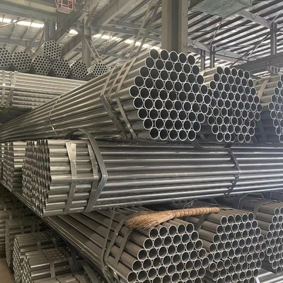 Vente à chaud tubes galvanisés zinc 40g 60 * 2mm rond tubes en acier galvanisé pour la construction