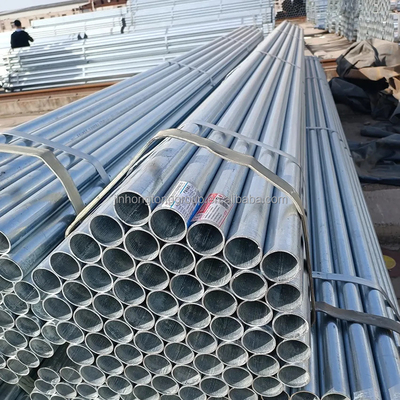 Vente à chaud tubes galvanisés zinc 40g 60 * 2mm rond tubes en acier galvanisé pour la construction
