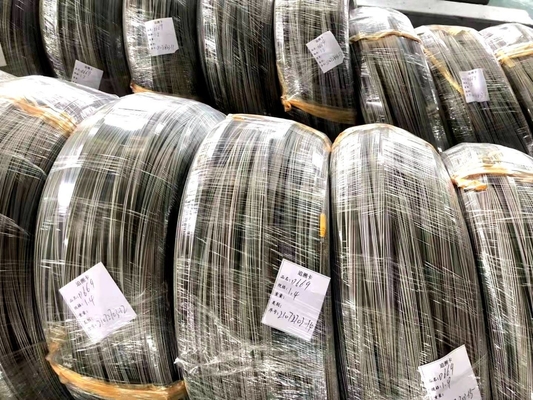 Fil de bobine de haute qualité de la série 300 SS 304L 316L 321 en acier inoxydable fil enroulé en acier inoxydable fil de câble de garde