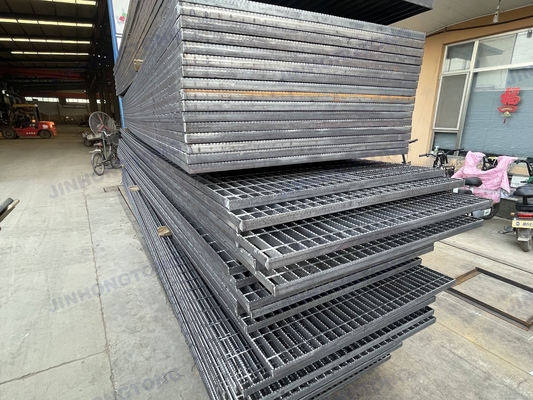 Plateforme de grille en acier galvanisée en acier grille en acier avec barre de torsion Accepter la grille personnalisée