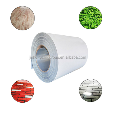 Légère dureté Bon prix Qualité Galvalume Feuille d'impression Q235b Ppgi Couleur enduite bobine Rouge acier au carbone RAL Couleur