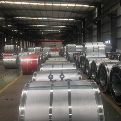 Shandong Full Hard Q195 345 Dx51d Gi Roll Coil en acier galvanisé recouvert de zinc trempé à chaud