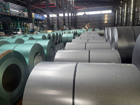 Az40 Galvalume Coil d'acier 55% Al - Zn Alloy Steel Plate Coil galvanisé Fabrication professionnelle Galvalume Coil d'acier