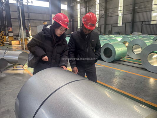 Az40 Galvalume Coil d'acier 55% Al - Zn Alloy Steel Plate Coil galvanisé Fabrication professionnelle Galvalume Coil d'acier