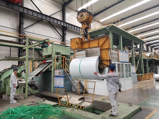 3d PPG grain de bois épaisseur 0,8 mm largeur 1000 mm fabrication en Chine bobine PPG