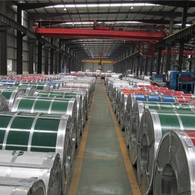 astm a653 dx51d z275 gi ppgi ppgl couleur bobine en acier galvanisé de haute qualité ppgi prépeinture ral 9014 couleur ppgi pour l'exportation
