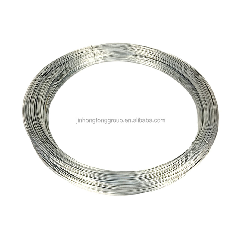 Service de coupe 0,7 mm 0,8 mm 1,2 mm 1,6 mm 1,8 mm 2 mm Diamètre galvanisé à chaud en acier doux MS GI Fil pour la liaison de construction