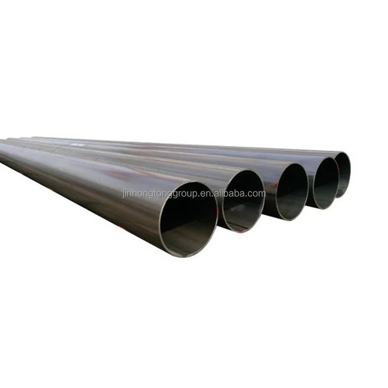 6-150 mm de diamètre S235jr S355j0 S355j2 tuyaux soudés en acier au carbone à couture droite pour matériaux de construction
