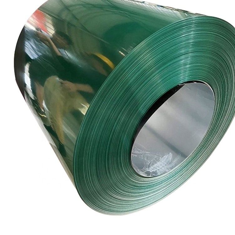 Coil d'acier recouvert de couleur peinte sur mesure Ral couleur 0.12mm Dx51d Coil d'acier de couleur verte Ppgi Whiteboard Sheet Rolls