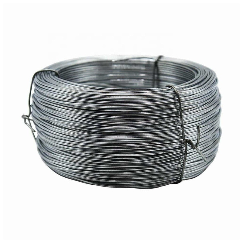 Zinc galvanisé Bwg 16 20 Fer lourd métal Gi Armature en acier fil de liaison fil de liaison en nylon revêtu pour matériaux de construction
