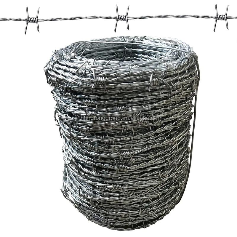 Coil de fil barbelé pour la construction de protection Distributeur de fil de rasoir galvanisé à chaud