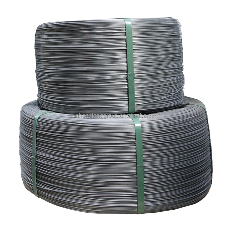 0.5-0.7mm 22 25 27 Q195 Q235 Fil métallique d'acier pour grue acier à tête froide spécial 30%TT Avance 70% Conditions de paiement du solde