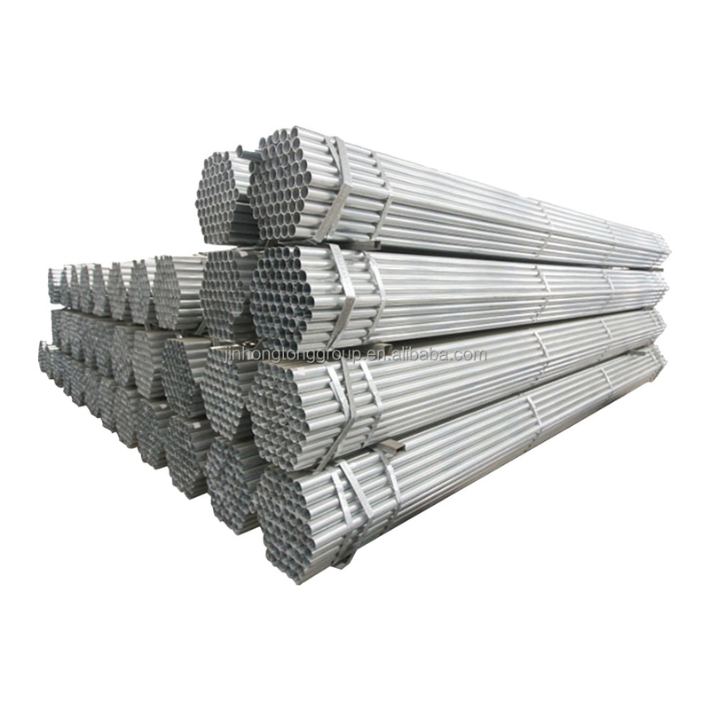 100% L/C Paiement Pipe en acier galvanisé ASTM AiSi Pipe en acier galvanisé Tubes en acier galvanisé avec service de traitement de décoiling