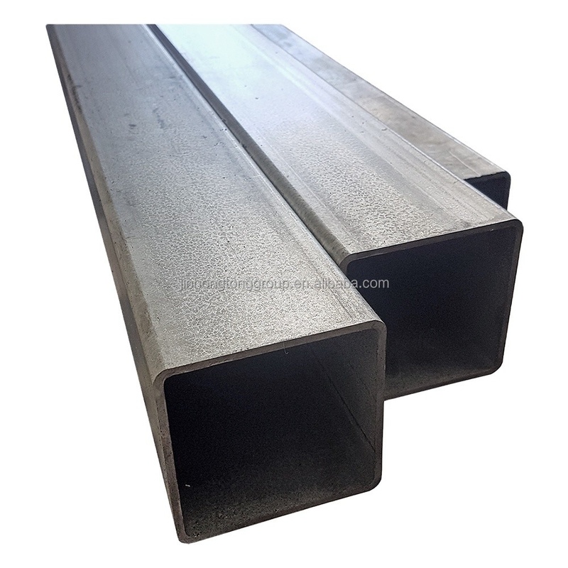 Tubes en acier galvanisé carré non allié 20*20 25*25 30*30 Tubes soudés à chaud en plongée en zinc revêtu 100g-700g pour vos besoins