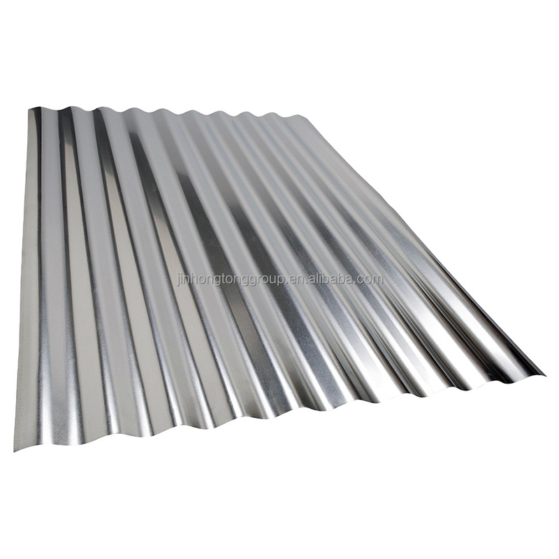 Plaques de toiture galvanisées ondulées avec revêtement Z30-Z40, fournitures de panneaux de toiture métalliques et norme ASTM