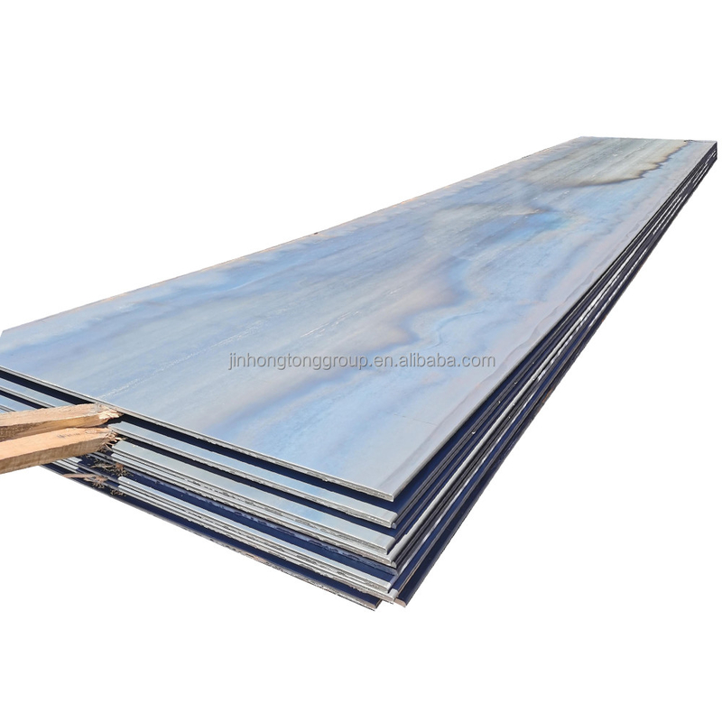 Grade Q195/Q235/Ss400/SPHC/SAE1006 Plaque d'acier laminée à chaud personnalisée pour l'acier doux à faible teneur en carbone
