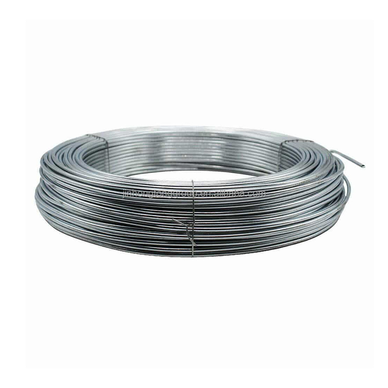 Barre de fil d'acier galvanisé certifiée ISO de qualité Q235 de différents diamètres de 1 mm à 14 mm avec service de traitement de flexion