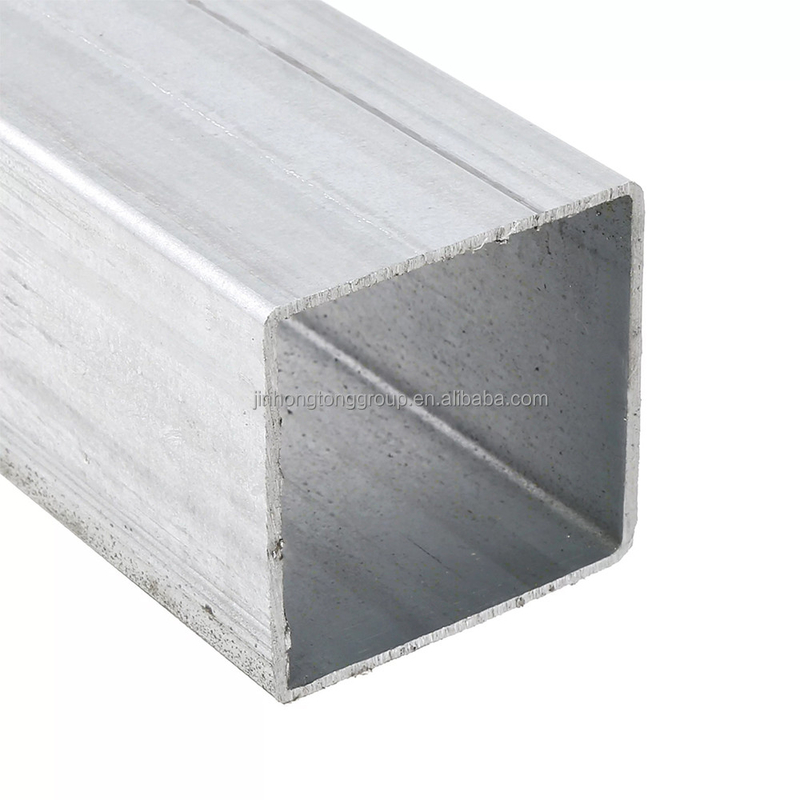 Échafaudage de tuyaux en acier galvanisé en forme ronde et carrée 6 m de longueur avec technique ERW