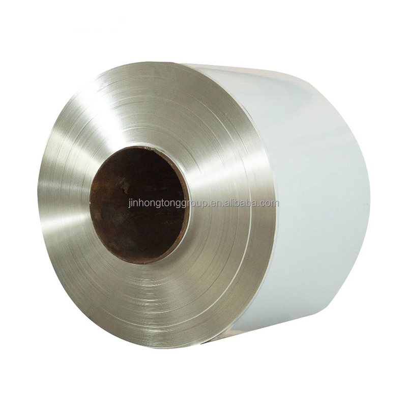 Plaque d'étain de qualité MR d'acier électrolytique primaire en bobine d'une épaisseur de 0,1-0,5 mm et d'un revêtement d'étain de 0,005-0,015 mm