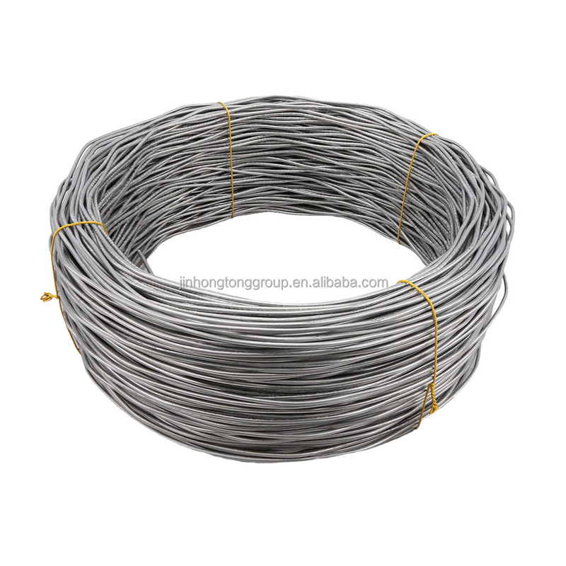 Fourniture directe de fil d'acier galvanisé 5,5 mm 6,5 mm 8 mm Q195 Q235 SAE1006 SAE1008 pour une longueur personnalisée