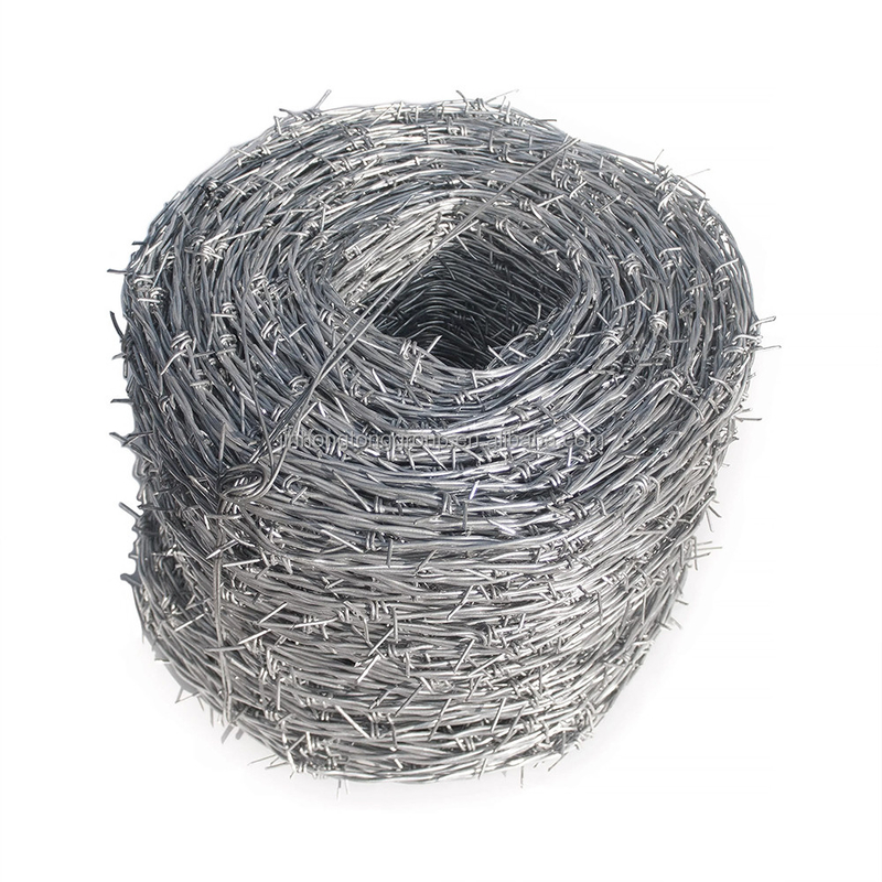 Longueur de la barbe 1,5 cm-3,0 cm Fil de fer PVC enduit ou galvanisé fil de rasoir Concertina à haute résistance à la traction