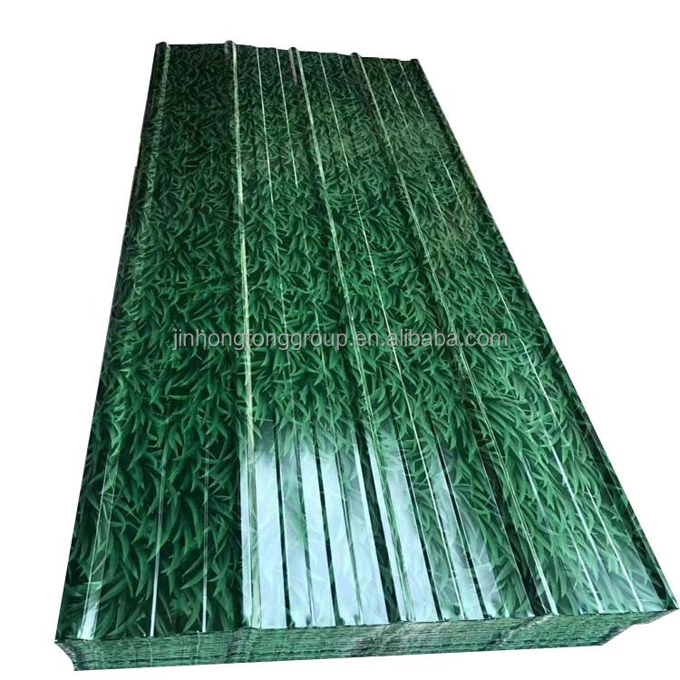 PPGI/PPGL feuille de toiture en diamant ondulé PPGI acier SGCC/CGCC/DX51D Z/Q195-Q345 Packages Emballage maritime standard