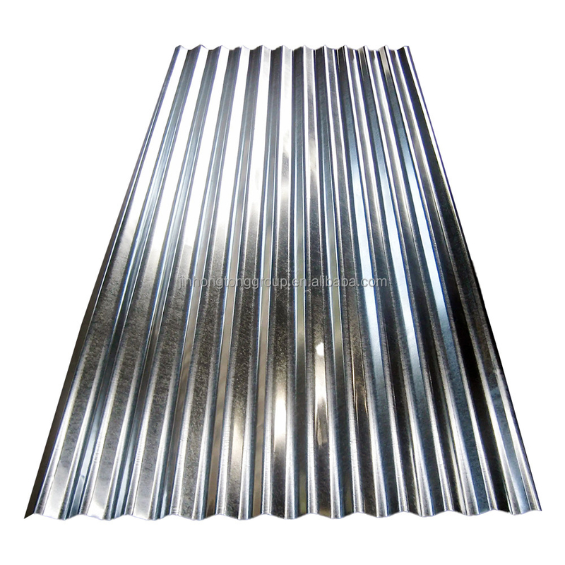Plaque de toiture galvanisée Spangle régulière 0.5 Plaque de toiture galvanisée Zinc Dureté Full Hard Spangle Type Spangle régulier