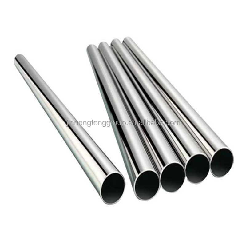 Industrie alimentaire 304 316l Tubes arrondies en acier inoxydable laminées à chaud et plaquées en or de 18 carats Épaisseur de couleur 0,1 mm-8 mm
