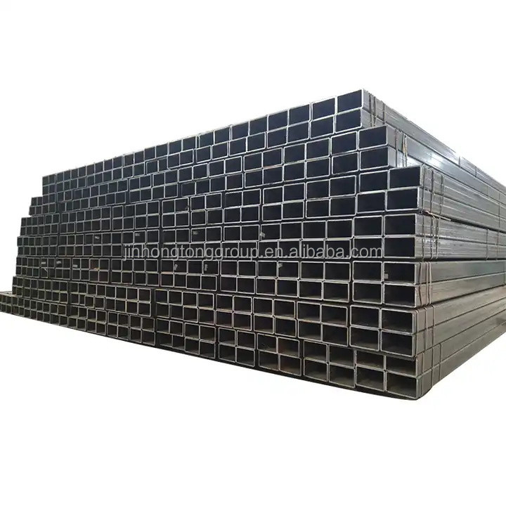 Technique ERW ASTM A500 Q235 Tubes carrées en acier galvanisé en acier doux durable pour les applications de construction et de structure