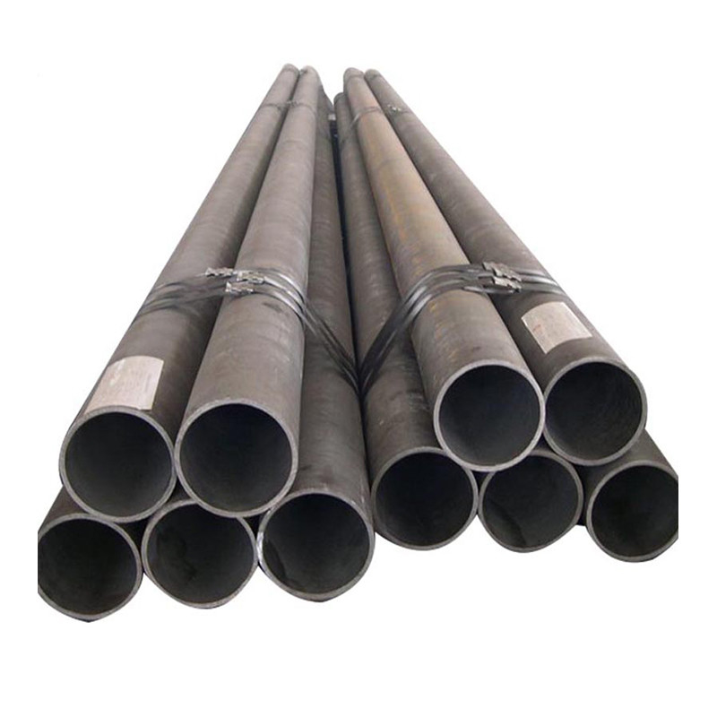 Pipe en acier au carbone sans soudure ASTM A53 certifié ISO9001 P235GH Pipe de fin de tuyauterie Bevel Noir Peinture 4' Pipe d'acier