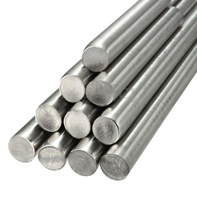 304 304L 316L 310S 317L 309S 310S 904L Barre ronde en acier inoxydable brillant pour les applications industrielles avec un diamètre de 0,1 à 500 mm