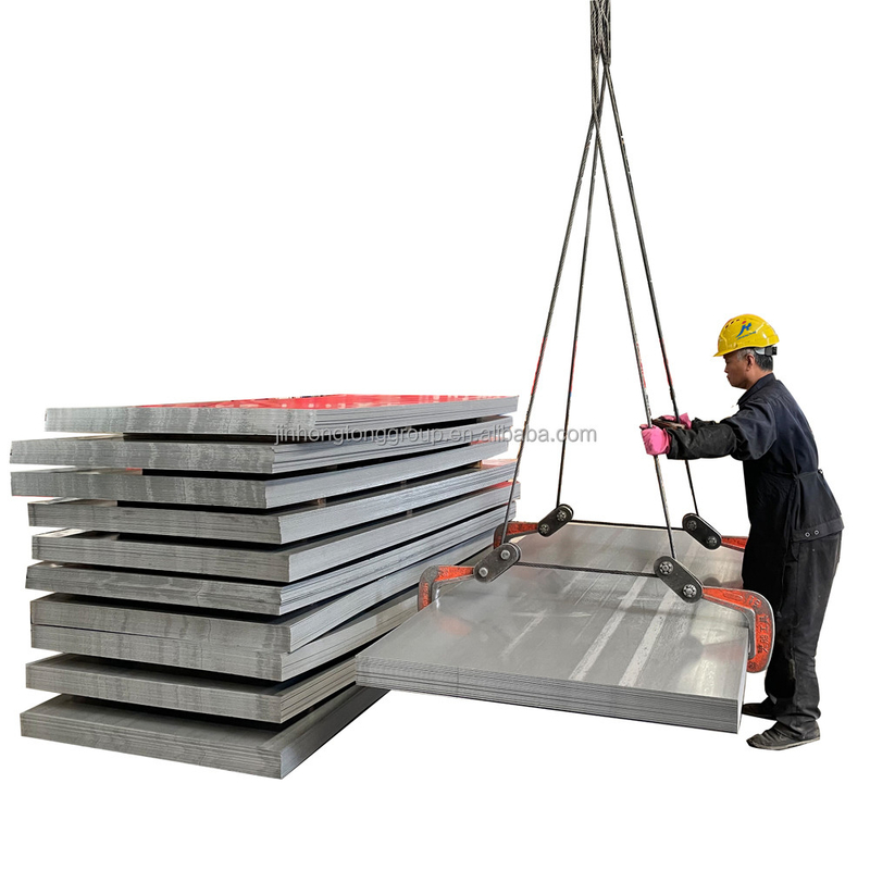 Q235 SPCC DC01 DC02 DCO4 laminé à froid 130 0,12-2,0 mm*600-1250 mm Plaque d'acier au carbone pour la construction de bâtiments