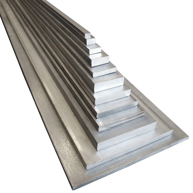 En acier inoxydable, en acier plat avec finition recuit