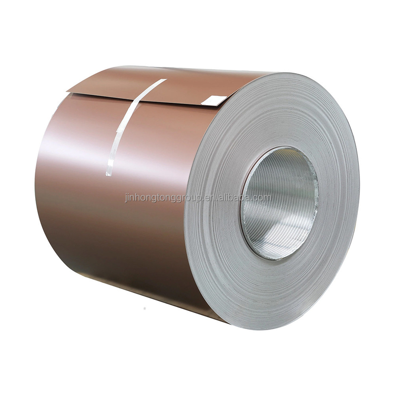 3003 Rouleau en bande d'aluminium de couleur dorée pour les aliments Tolérance à la porte et à la fenêtre ± 1% échantillonnage librement