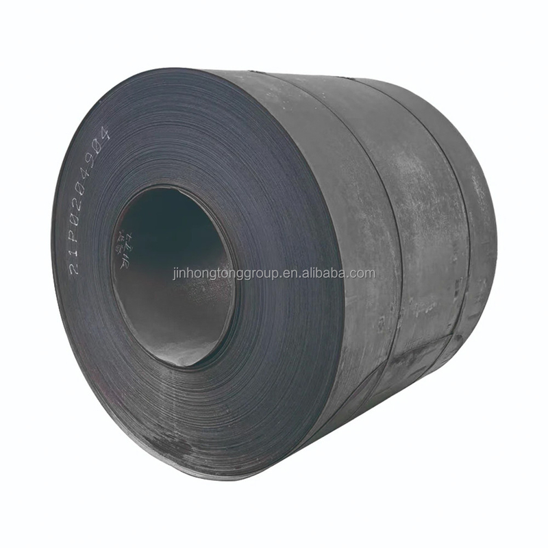 HRC non allié 2 mm 3 mm 10 mm Épaisseur légère A36 S235 S355 Rouleau en acier au carbone laminé à chaud avec passage de peau