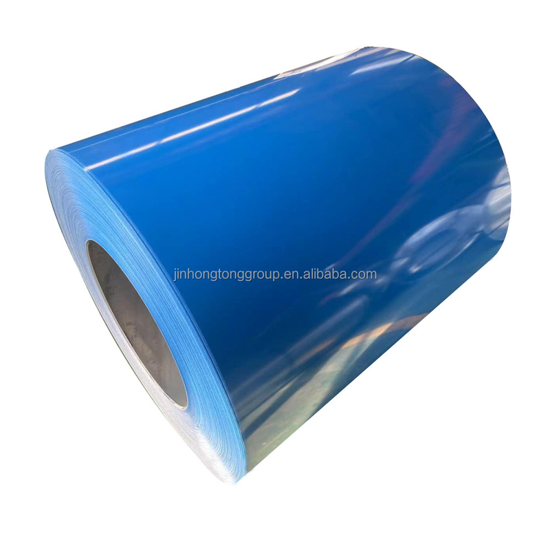 Coil d'acier revêtu de couleur de qualité SGCC/CGCC pour applications industrielles Largeur 600-1250 mm Coil ID 508/610 mm Fabriqué