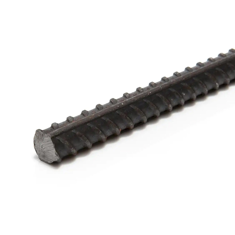 Barres en acier fileté non allié 6 mm 8 mm 10 mm 12 mm 16 mm 20 mm 25 mm 50 mm Hrb400 Hrb500 pour les matériaux de construction à longue durée de vie