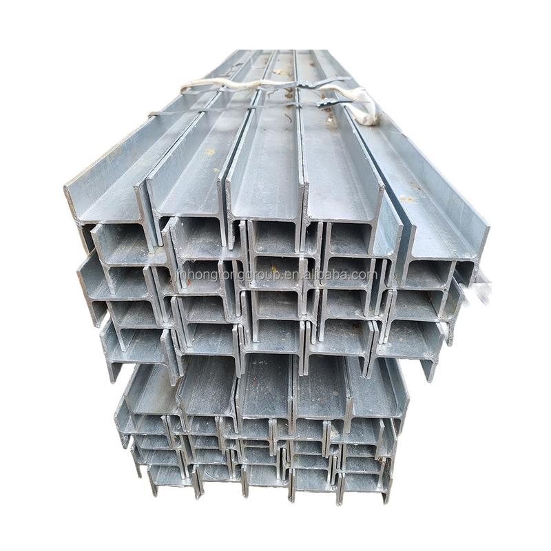 50-400 mm Largeur de la bride HW HM HN HT acier structural laminé à chaud H faisceau ASTM A29M pour le matériau de structure pesé