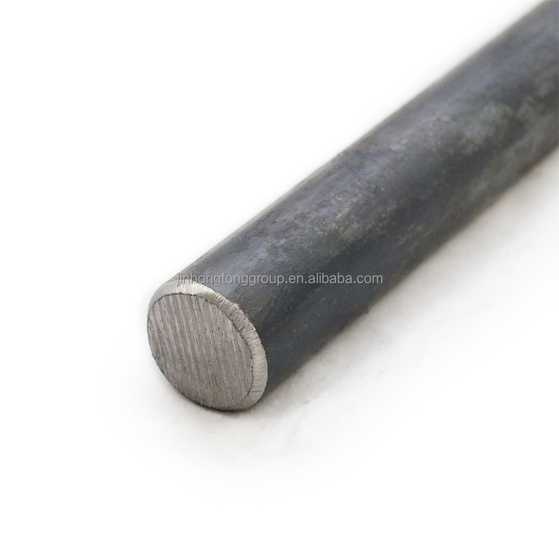 Matériau de construction pour l'industrie Q235 Q255 Q345 Barre d'acier à barres rondes laminée à froid pour taille et diamètre personnalisés