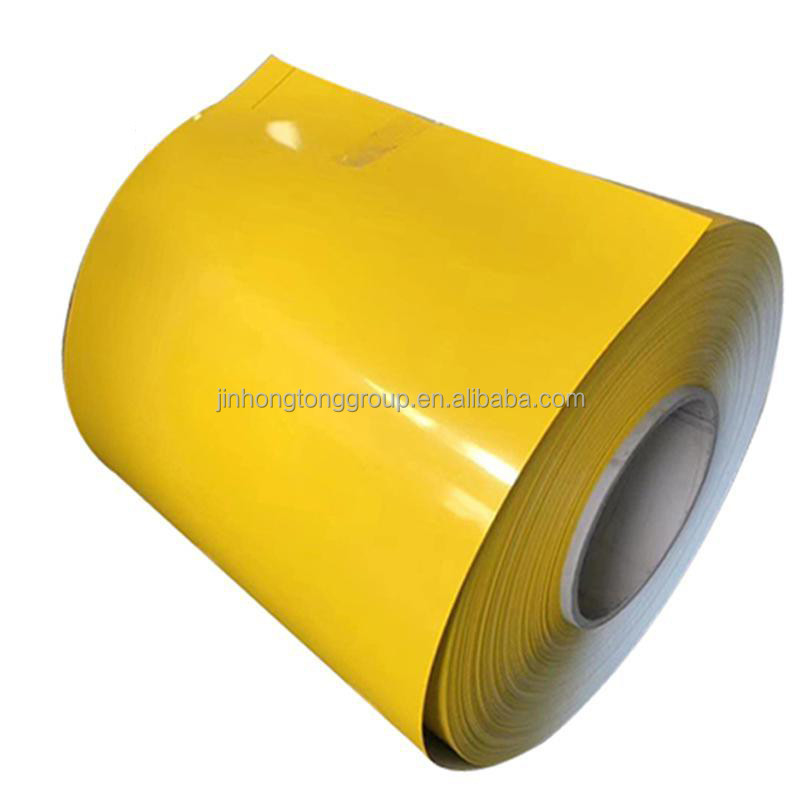 Coil galvanisé PPGI/PPGL Coil en acier revêtu de couleur avec tolérance ± 1% et emballage navigable standard