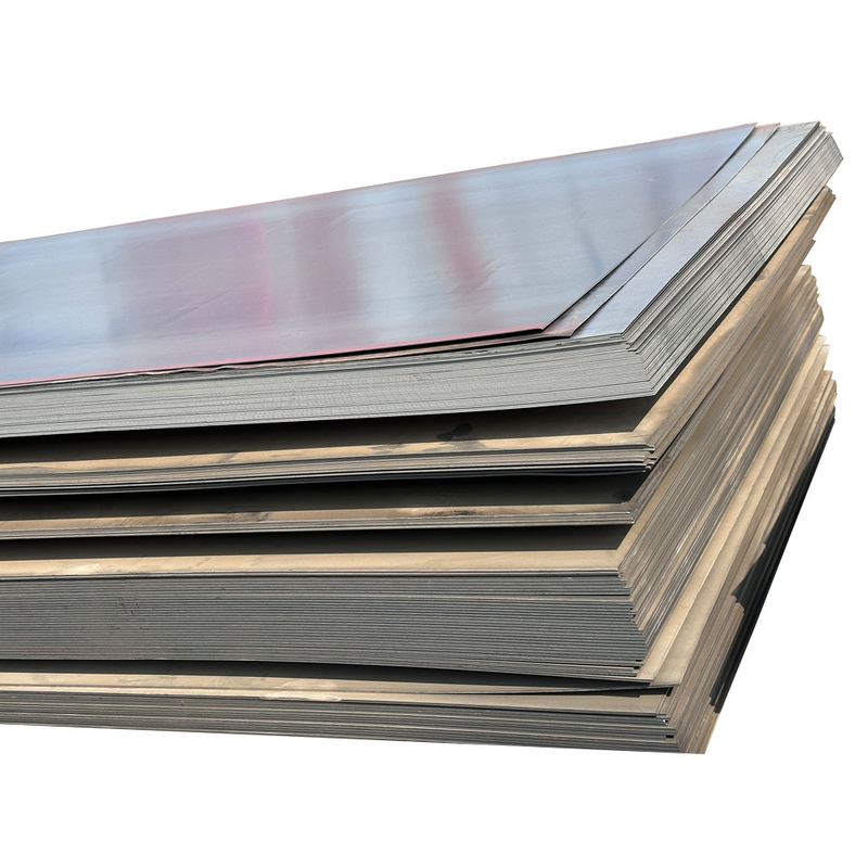Chine prix d'usine tôle d'acier au carbone laminée à chaud A36 SS400 Q235 pour matériau de construction
