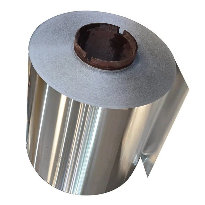 1050 1060 1100 3003 bobine en aluminium avec film polysurlynique / rouleau de bobine en aluminium / rouleau de bobine en aluminium polysurlynique avec barrière à l'humidité