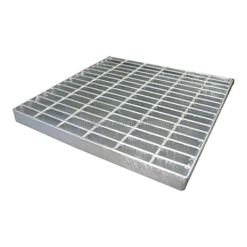 Grille galvanisée soudée métallique pour passerelle, revêtement de sol industriel, plateforme en acier, grille galvanisée 25x3