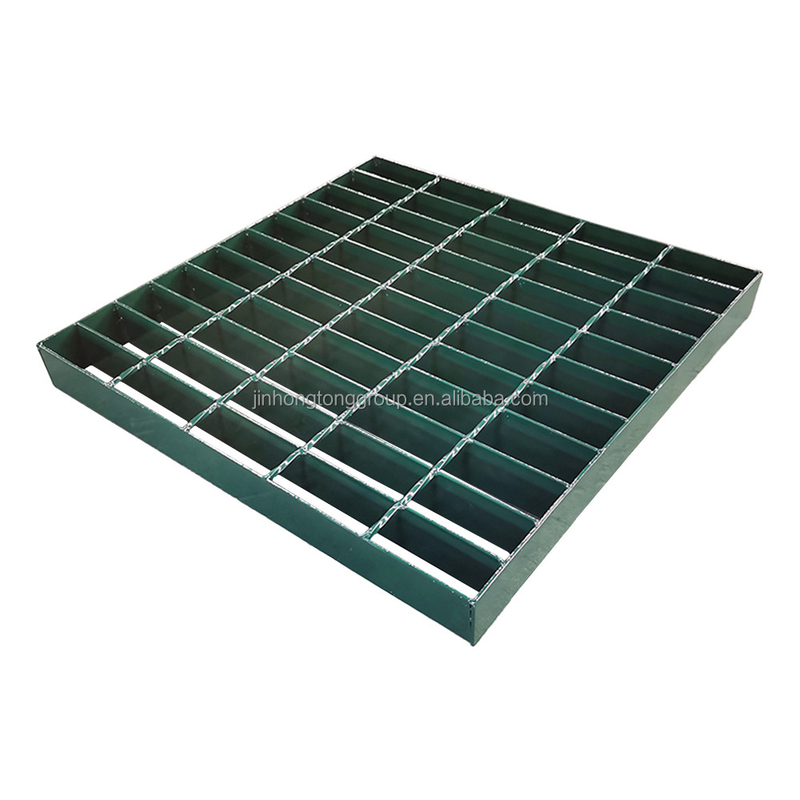 Plateforme de grille en acier galvanisée en acier grille en acier avec barre de torsion Accepter la grille personnalisée