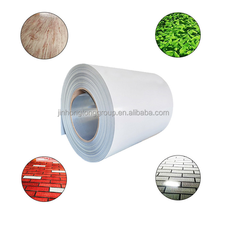 Légère dureté Bon prix Qualité Galvalume Feuille d'impression Q235b Ppgi Couleur enduite bobine Rouge acier au carbone RAL Couleur