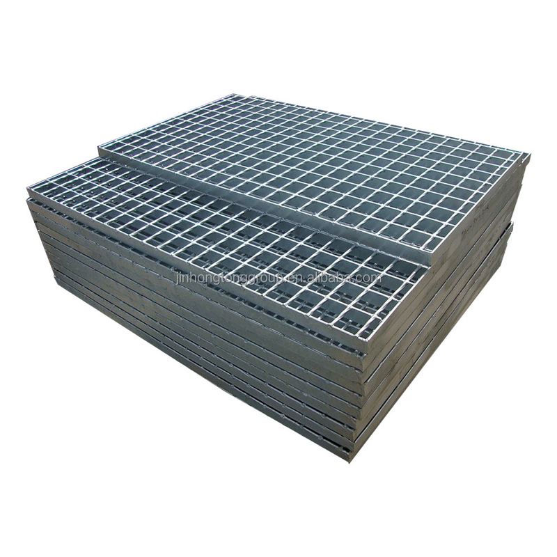 Matériau de référence Q235 201 304 316 Grature en acier galvanisé pour plancher, couverture de conduit, drainage, grille, plateforme
